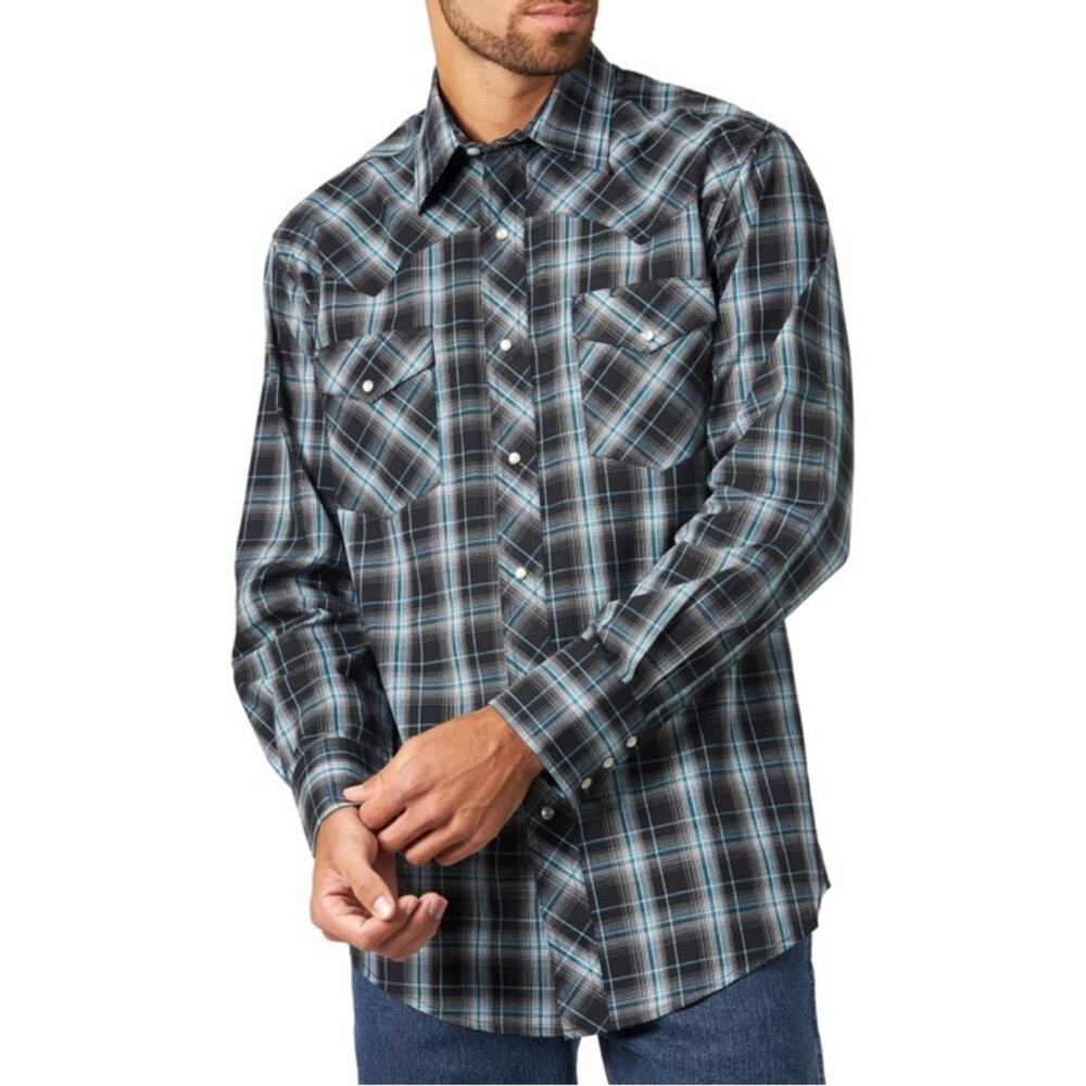Wrangler western wear men’s shirt large